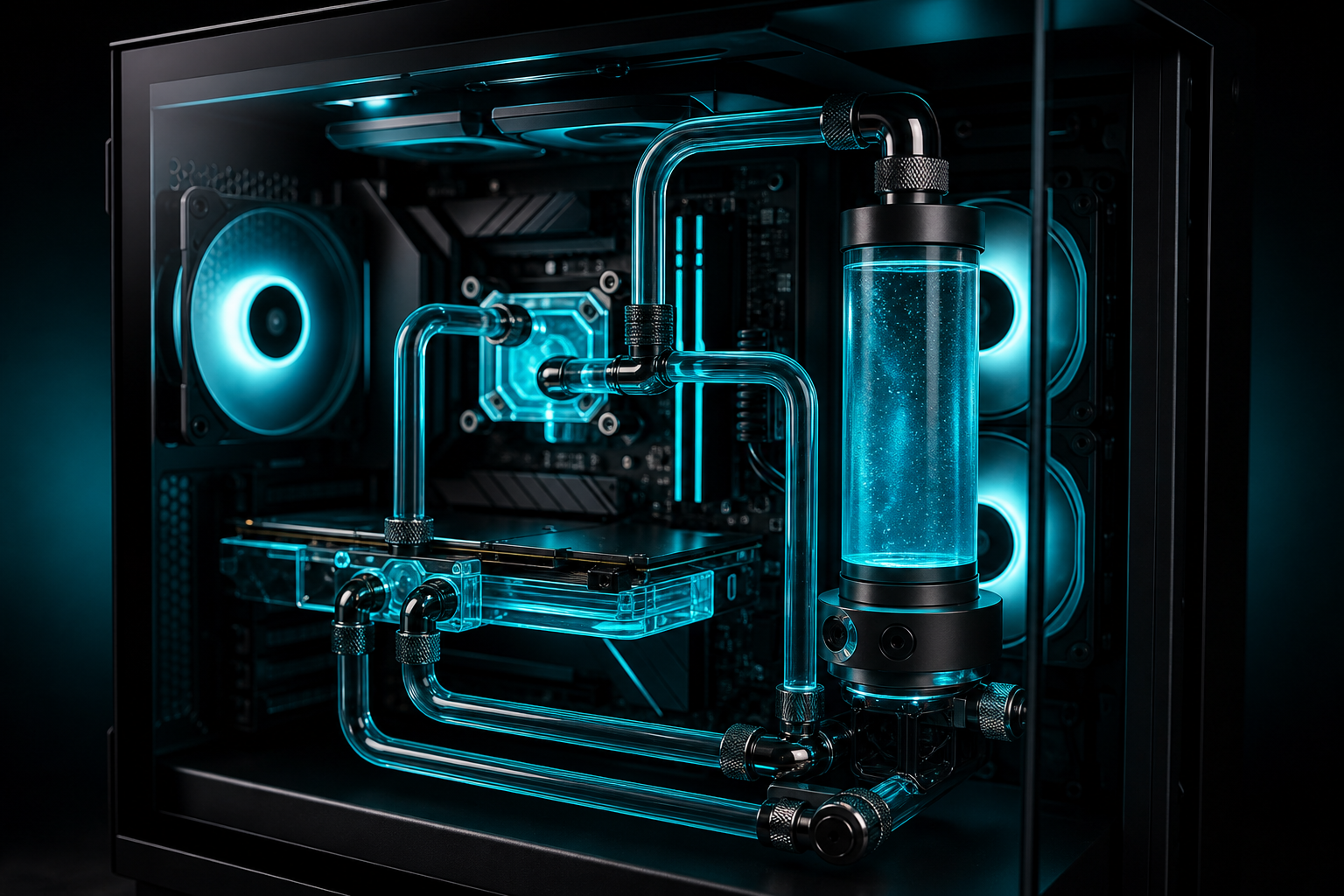 Loop di liquid cooling custom